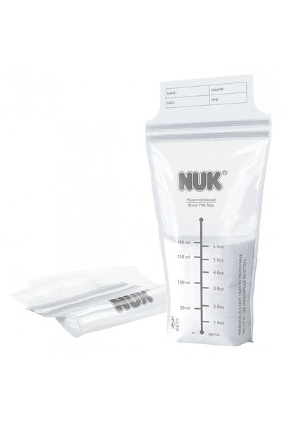Nuk Pungi Stocare Lapte Matern 180Ml 25Buc/Cutie