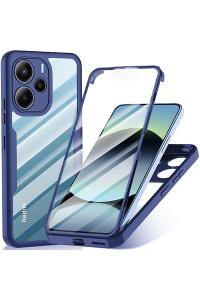 Dali 360 Protection Case Compatible with Xiaomi Redmi Note 14 4G, ColorVerse, MagSafe-Compatible, TPU, Bl