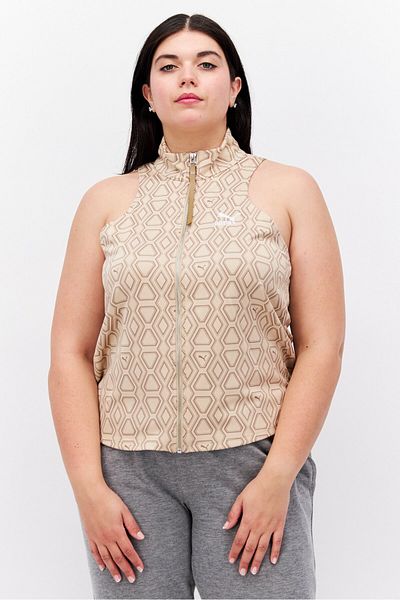 Puma x Select Women Sportswear Fit Outdoor Sleeveless Top, Beige
