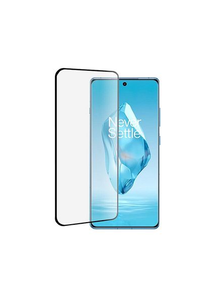 Dali Screen Protector for OnePlus 12R, 3D Curved Screen, Tempered Glass, Black-Transparent