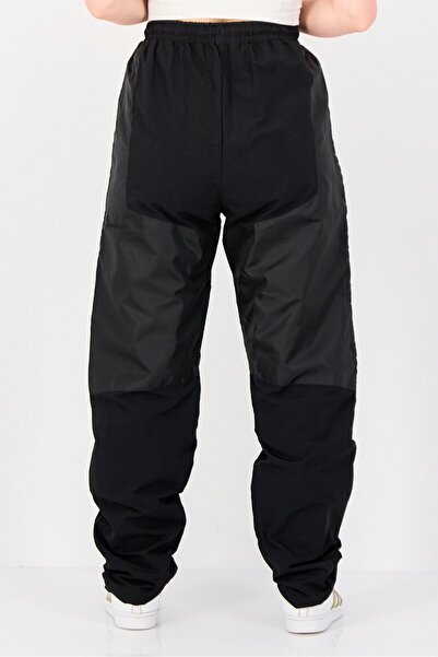 Ellesse Women Sportswear Fit Brand Logo Outdoor Sweatpants, Black