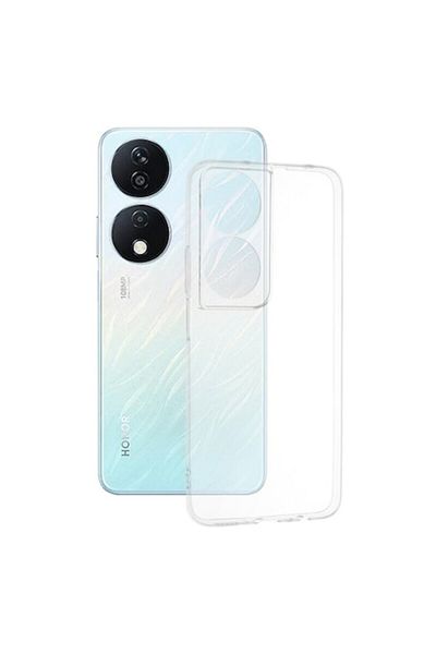Dali Carcasă de protecție compatibilă cu Honor X7b 4G/5G/90 Smart, silicon transparent, transparentă
