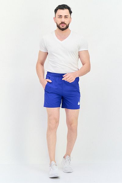 adidas Men Sportswear Fit Outdoor Shorts, Blue