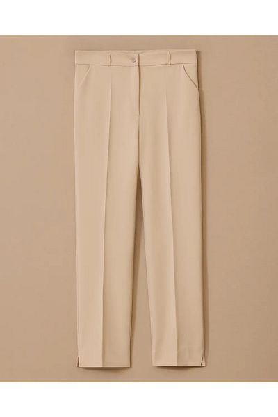 SEÇİL Buttoned Slit Detailed Trousers