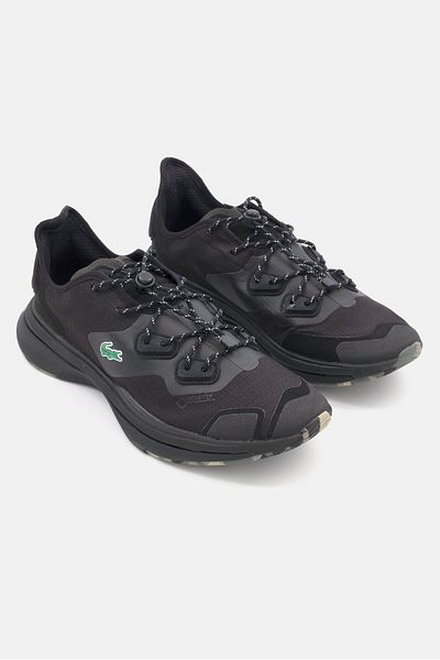 Lacoste Men Runspinul Tragtx Lace Up Casual Shoes, Black