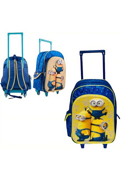 ANGMAD Ghiozdan tip troler ANGMAD, Minions 3D
