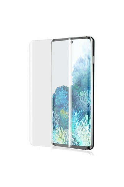 Dali Folie de protecție compatibilă cu Samsung Galaxy S22 Plus 5G/S23 Plus, 3D, sticlă UV, kit de instalare