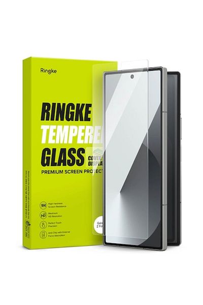 Ringke Folie de protectie compatibila cu Samsung Galaxy Z Fold6, Cover Display, 2.5D, set 2 folii, s