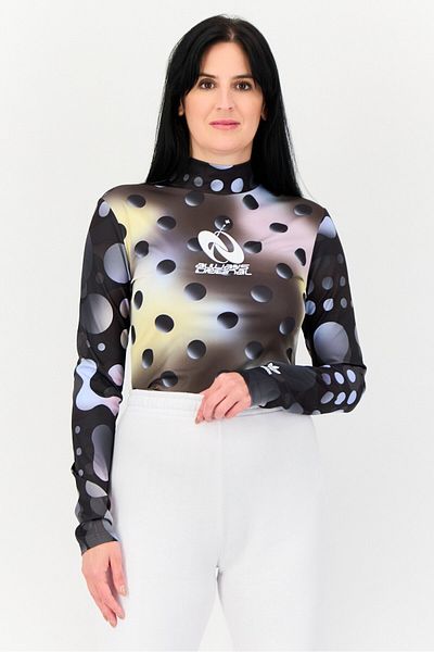 adidas Women Sportswear Fit Long Sleeve Bodysuits, Multicolor