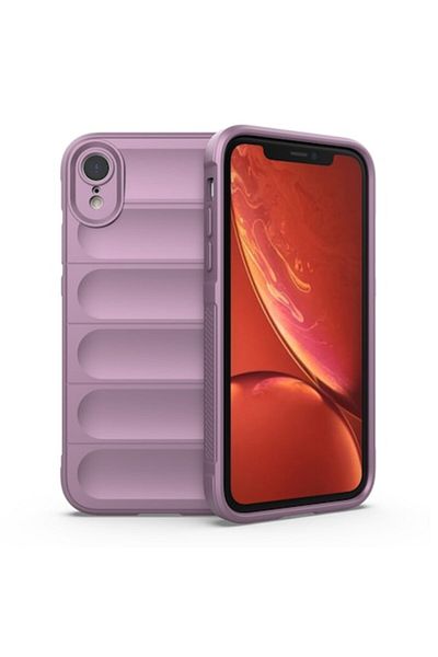 Dali Protective Case Compatible with Apple iPhone XR, Magic Shield, Silicone, Purple