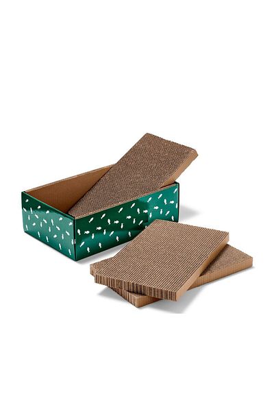 Tchibo Cat Scratching Box, Green