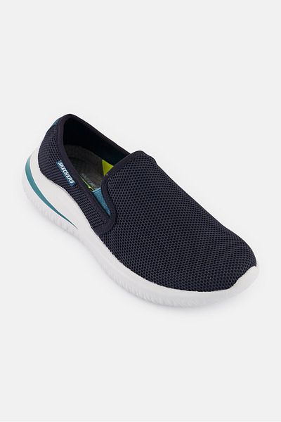 SKECHERS Men Delson 3,0 Norvill Slip On Outdoor Shoes, Navy