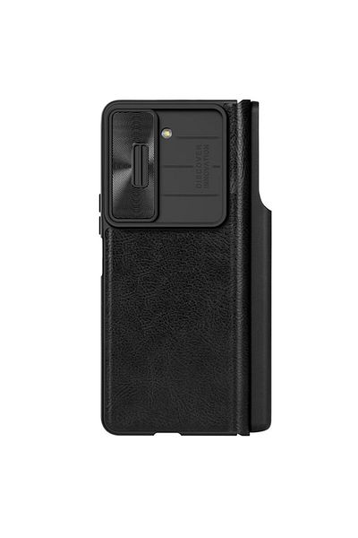 Dali Protective Case Compatible with Samsung Galaxy Z Fold 5, Qin Pro, Camera Protection, Leather