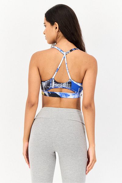 Reebok Women Sportswear Fit Training Sport Bra, Multicolor