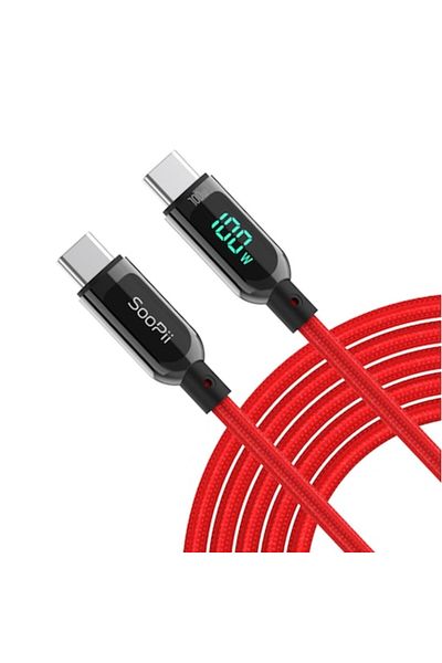 Dali Charging and data transfer cable, USB Type-C to USB Type-C, 100W, PD, Fast Charge, 2m length, with c