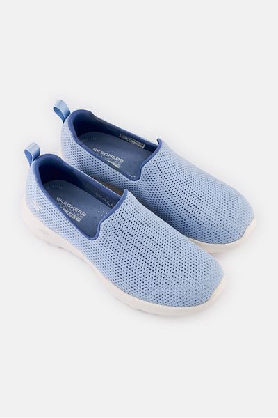 SKECHERS Women Go Walk Joy Slip On Walking Shoes, Light Blue