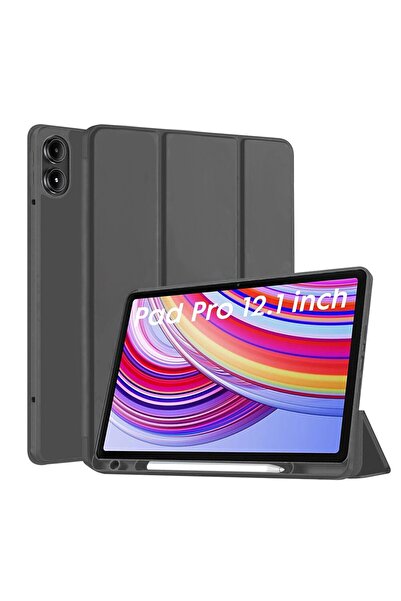 Dali Protective Flip Cover Flex Trifold for Xiaomi Redmi Pad Pro 4G/5G and Poco Pad, with Stand, Pen Slot
