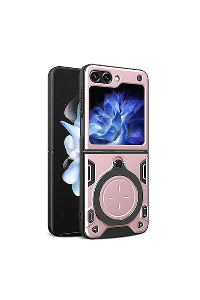 Dali Protective Case Compatible with Samsung Galaxy Z Flip5 with Stand Ring