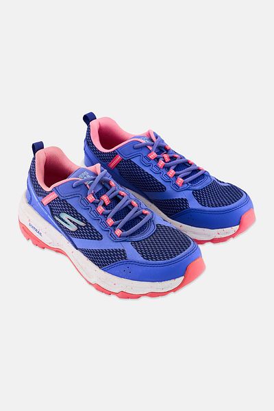 SKECHERS Women Go Run Trail Altitude Lace Up Running Shoes, Blue