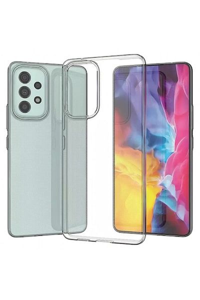 Dali Protective Case Compatible with Samsung Galaxy A53 5G, Clear Silicone, Transparent
