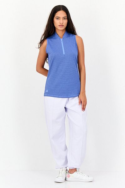 adidas Women Sportswear Fit Sleeveless Running Tank Top, Blue