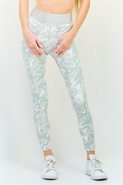 adidas Women Tight Fit 7/8 Camouflage Training Leggings, Multicolor
