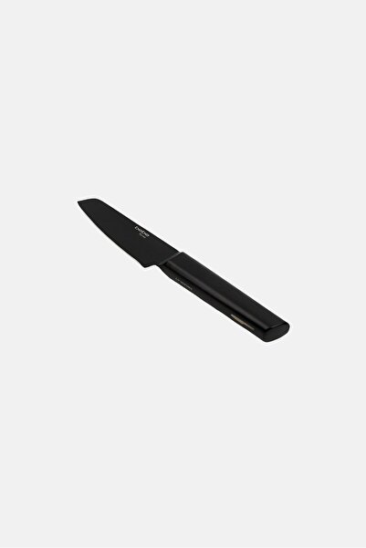 BEBEHOME Stainless Steel 5,5 Inches Vegetable Cutting Knife, Black