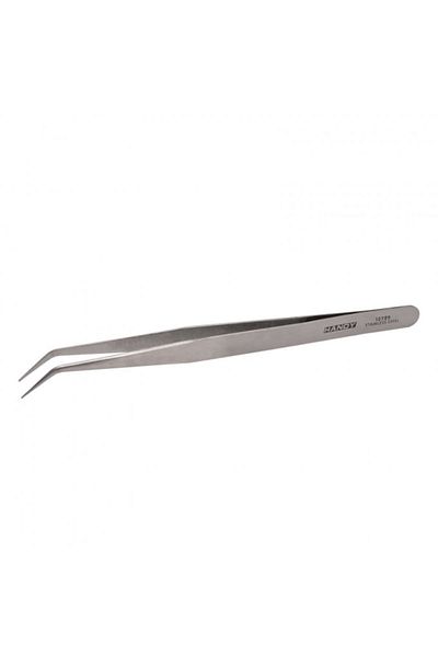 Handy Tweezers sharp tip, angled, 175 mm
