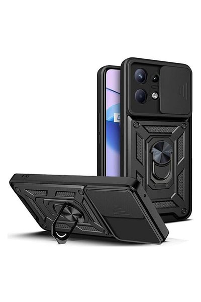 Dali Protective Case Compatible with Motorola Edge 50 Pro, CamShield, Camera Protection, Magnetic Ring, R