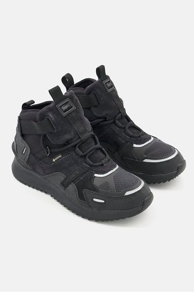 Lacoste Women Lace Up Run Breaker Shoes, Black