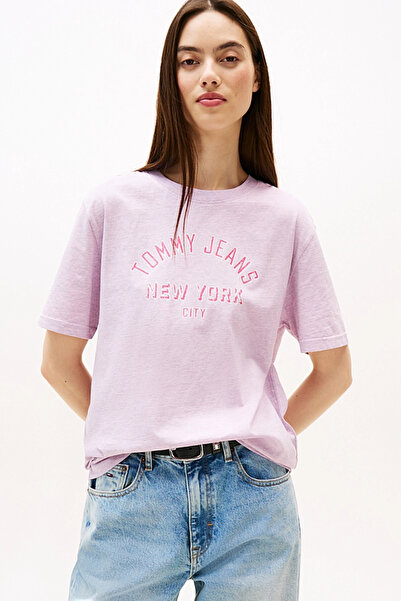 Tommy Jeans Kadın Tişört-DW0DW21399