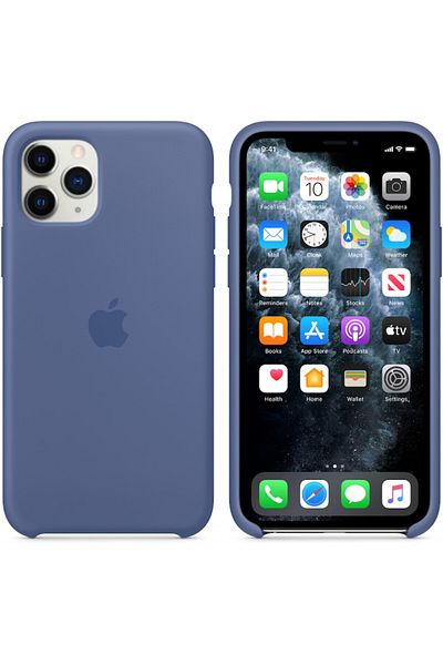 Dali Protective Case Compatible with Apple iPhone 11 Pro, Back Cover, Silicone, Snap On, Blue