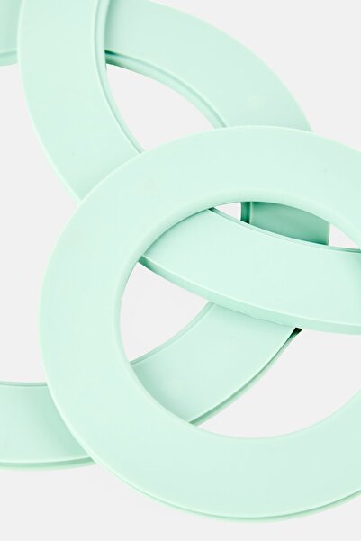 BEBEHOME 3 Pieces Magnetic Trivet Set, Sage Green