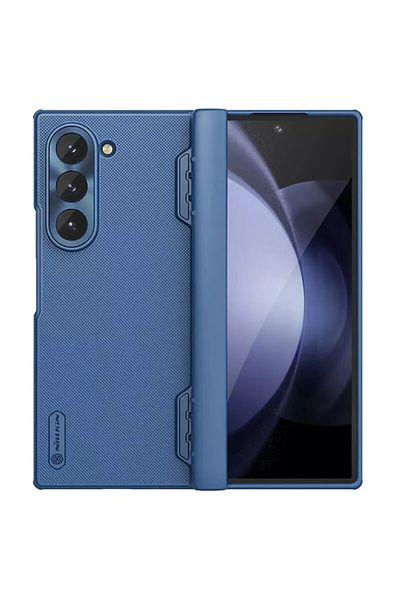 Dali Protective Case Compatible with Samsung Galaxy Z Fold6, Super Frosted Shield, TPU, Blue