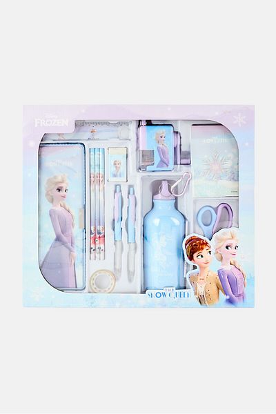 Disney 13 Pieces Frozen 2 Stationery Set, Blue