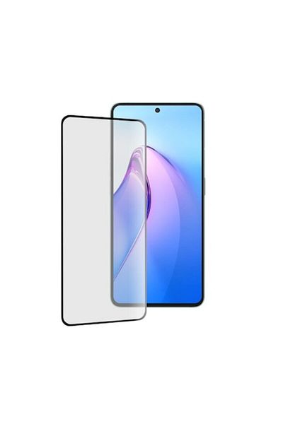 Dali Protective Screen for Oppo Reno 8 Pro, Full Glue Glass, 111D, Tempered Glass, Black-Transparent