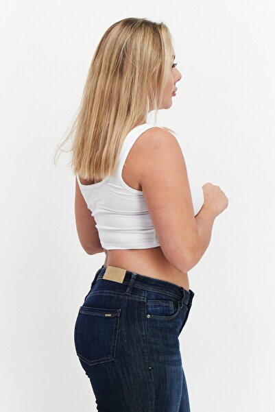 Don't Call Me Jennyfer Women Scoop Neck Plain Tank Top, White