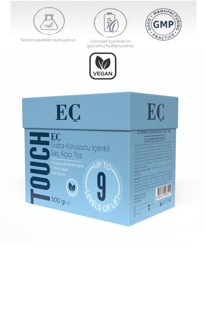 emrah çalışkan EÇ TOUCH VEGAN SAÇ AÇICI (EKSTRA KORUYUCU İÇERİKLİ) 500 gram