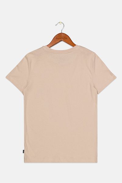 Puma Kids Boy Sportswear Fit Brand Logo T-Shirt, Tan