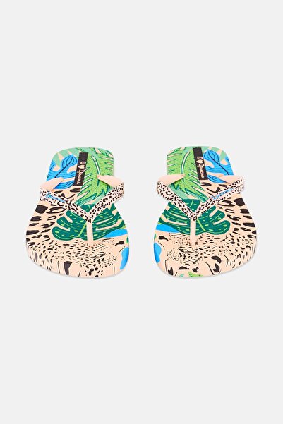İpanema Women Animal Print Slip On Slippers, Multicolor