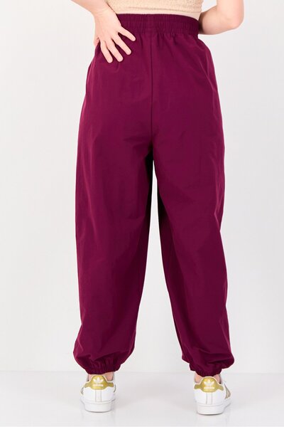 Nike Women Loose Fit Training Track Pants, Deep Purple