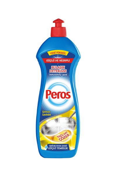Peros بيروس منظف صحون سائل - ليمون 486 مل