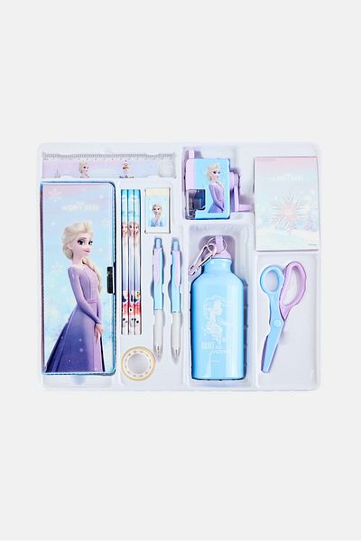 Disney 13 Pieces Frozen 2 Stationery Set, Blue