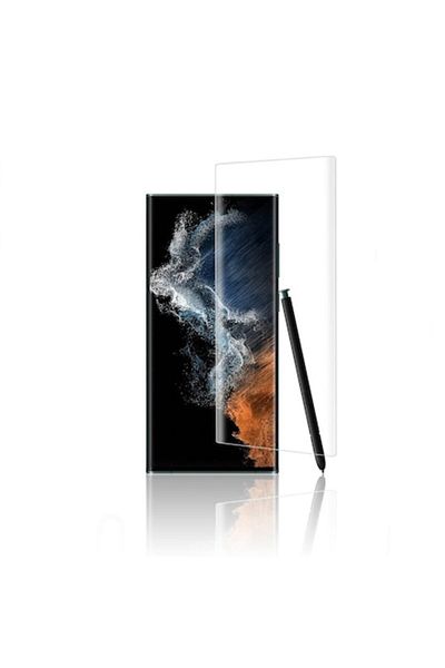 Dali Folie de protectie compatibila cu Samsung Galaxy S22 Ultra 5G, UV Glass, 3D, kit de montare inclus,