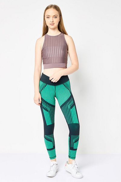 Reebok Women Sportswear Fit Training Tights, Multicolor