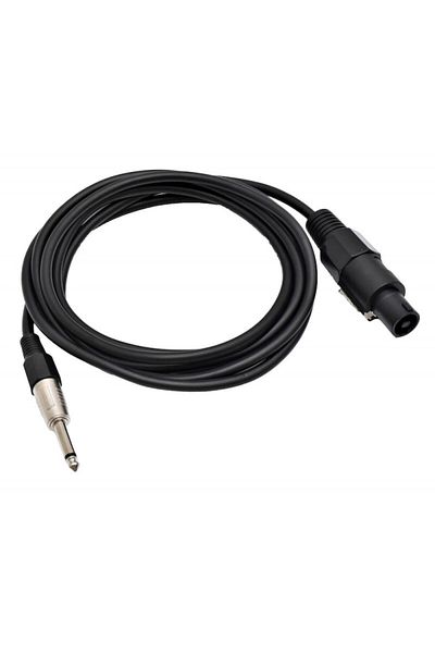 Dali Audio Cable Jack 6.3mm Mono to SpeakOn 6mm Male, Professional, 5m Black