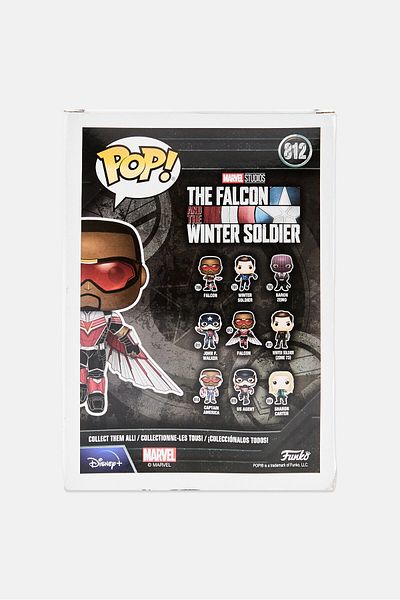 Funko Pop 312 Marvel The Falcon And The Winter Soldier Falcon Flying Pose Collectable Vinyl Figure