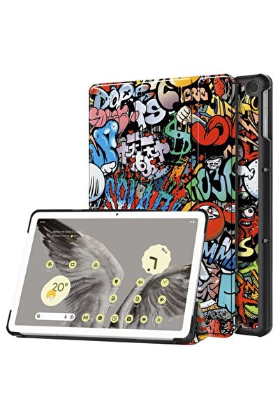 Dali Husă de protecție cu clapă pentru tableta Google Pixel - FoldPro, tip suport, piele ecologică, stil urban,