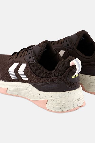 hummel Kids Boy Reach Tr Core Lace Up Running Shoes, Dark Brown