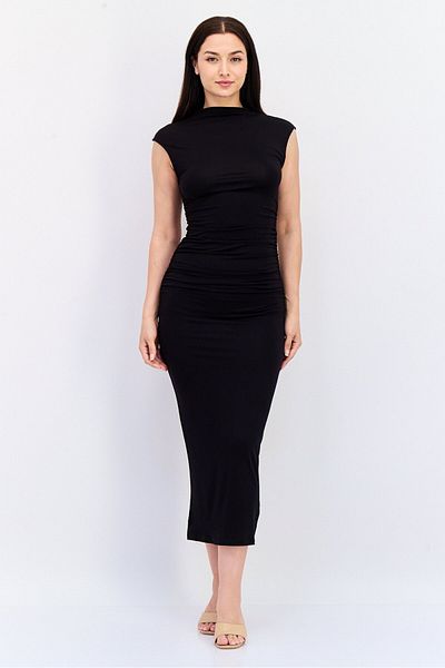 Don't Call Me Jennyfer Women Solid Bodycon Dress, Black